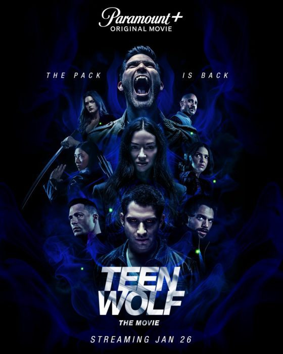 Teen Wolf: The Movie Key Art Paramount Plus