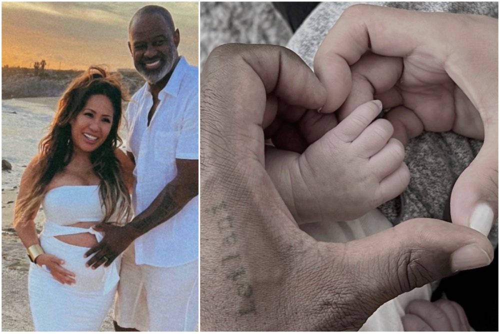 Brian McKnight and wife Leilani Mendoza welcome baby boy (1)