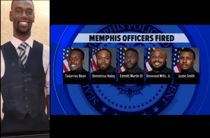 5 Memphis Officers Fired After A Traffic Stop Claims The Life Of Tyre Nichols