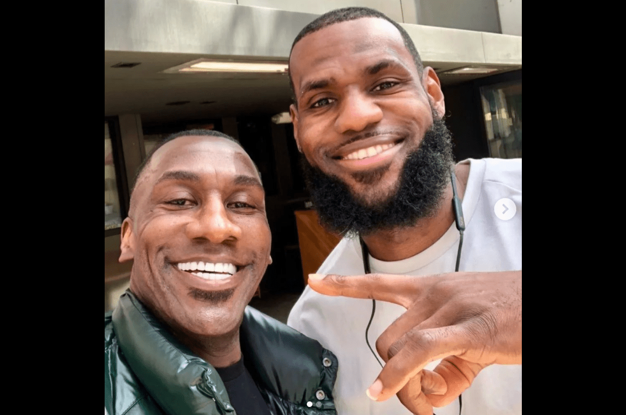 LBJ On Shannon Sharpe After The Shay Show At The Crypto: 'I Ride With Shannon 365 Days A Year, 66 On A Leap Year'