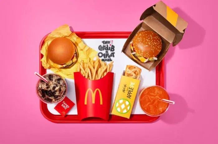 Cardi B and Offset Meal - McDonalds