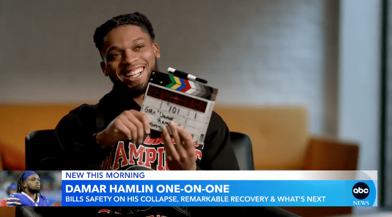Buffalo Bills Safety Damar Hamlin Gives First Interview Since His Collapse On The Field