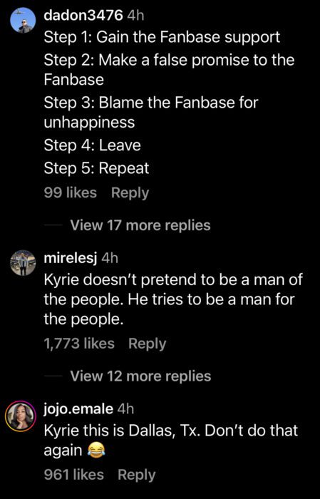 Kyrie Irving comment 2.