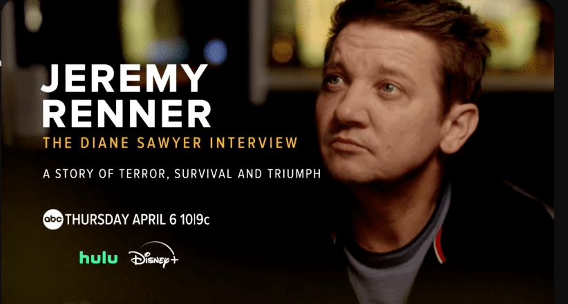 Jeremy Renner Opens Up About His Snow Plow Incident In Exclusive Diane Sawyer Interview Preview