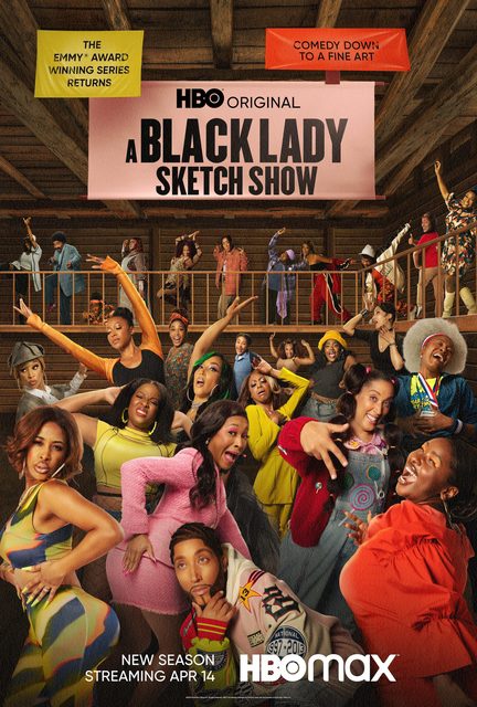A Black Lady Sketch Show Season 4 Key Art
