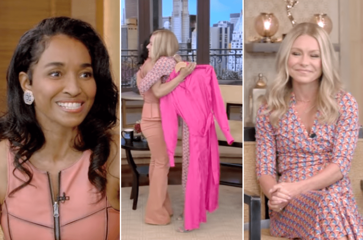 Chilli & Kelly Ripa Fan Out Over Each Other During Interview