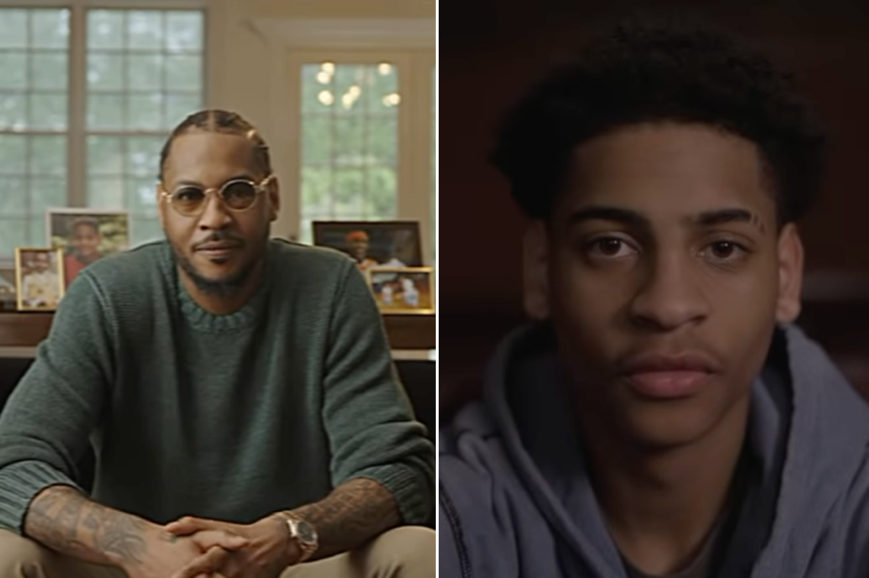 Carmelo Anthony Retires From The NBA & Passes The Torch To His Son Kiyan