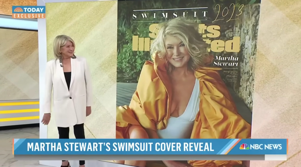 Martha Stewart 2023 Sports Illustrated Swimsuit Issue - Today Show