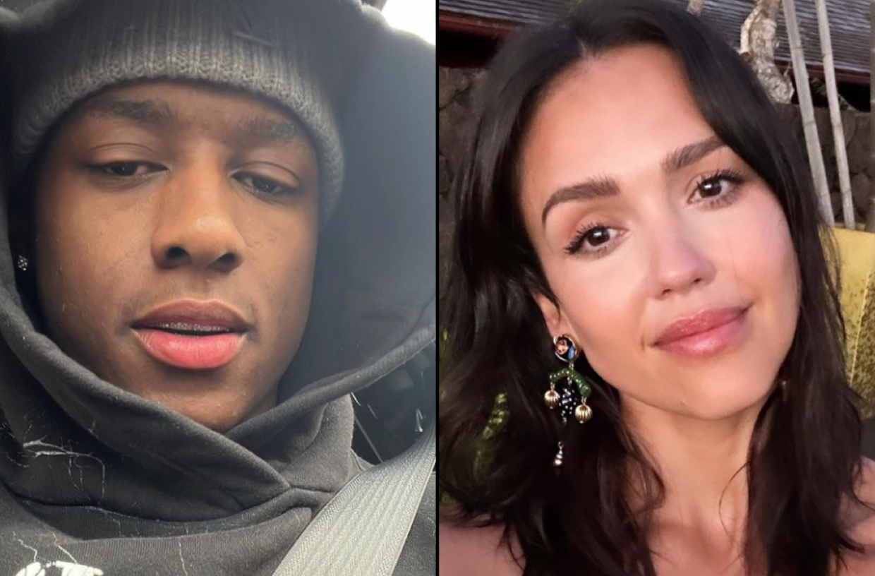 NY Jets Football Player Ahmad "Sauce" Gardner Impresses Jessica Alba After Not Knowing Who She Is