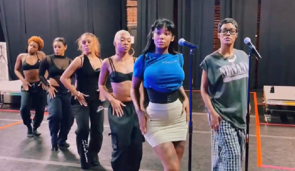 Summer Walker rehearsals with Teyana Taylor - The Clear Series One Night Only Concert