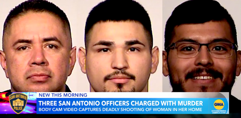 Three San Antonio Police Officers Out On Bond After Fatally Shooting A Woman Suffering From Mental Illness