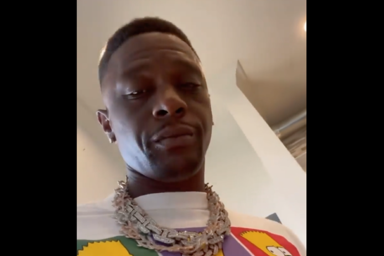 Boosie Apologizes To His Kids After Being Arrested By The Feds Based On IG Live Footage