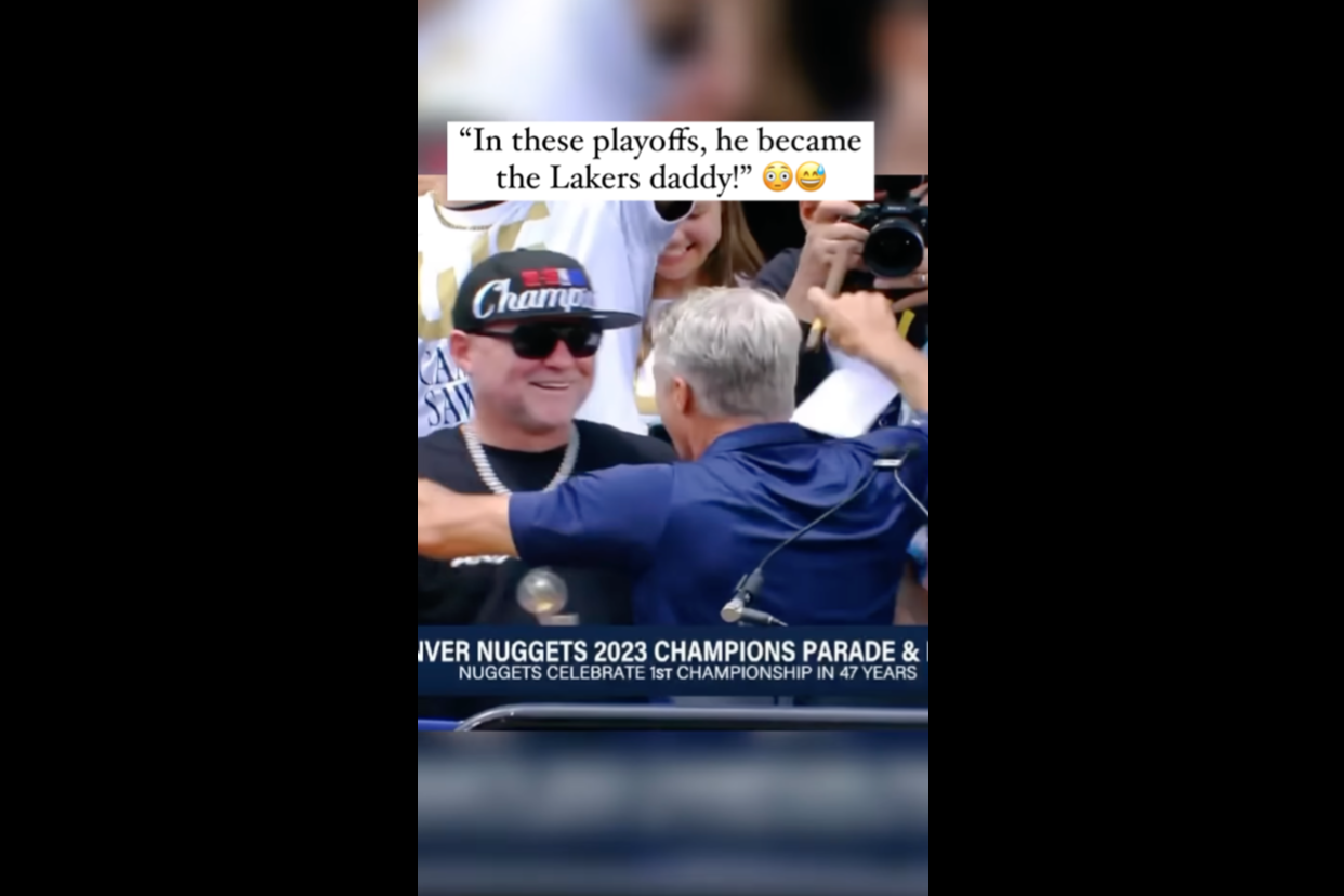 Instagram Reacts To Denver Nuggets Coach Mike Malone Being Called the "Lakers Daddy" At Their Championship Parade