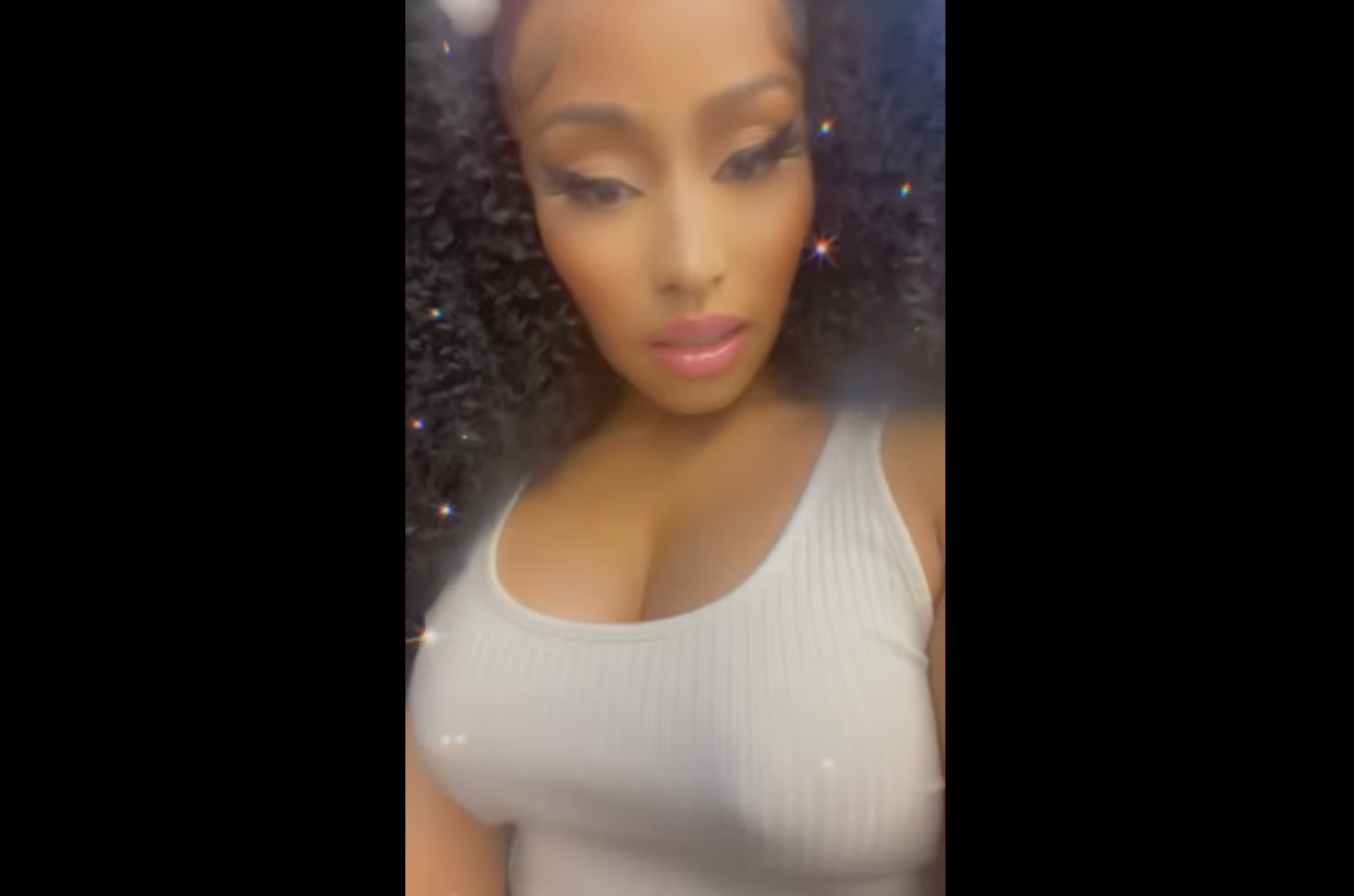 Nicki Minaj Posts IG Comment Suggesting She Had A Breast Reduction