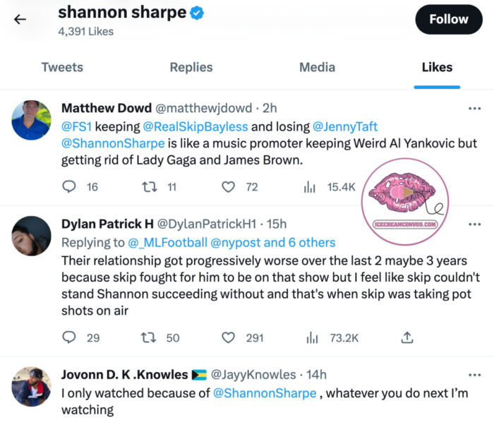 Shannon Sharpe Twitter