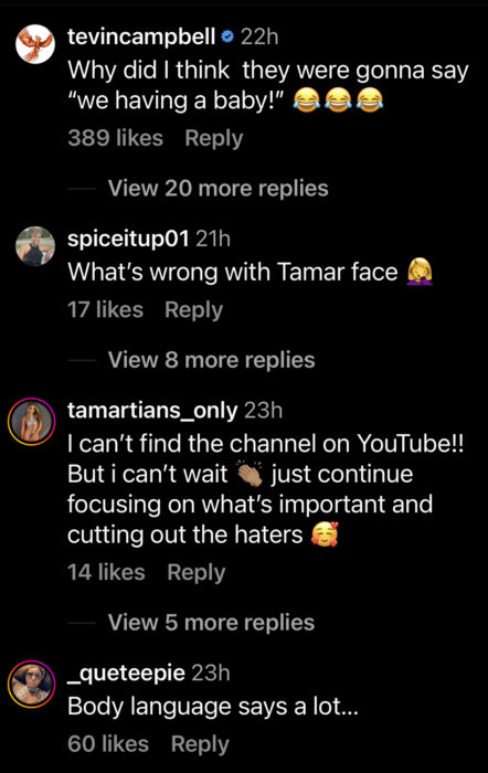 Tamar Braxton comment 1.