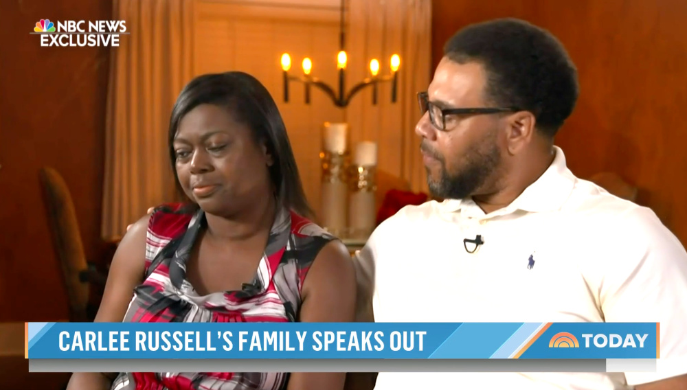 Carlee Russell parents - Talitha Robinson Russell - Carlos Russell