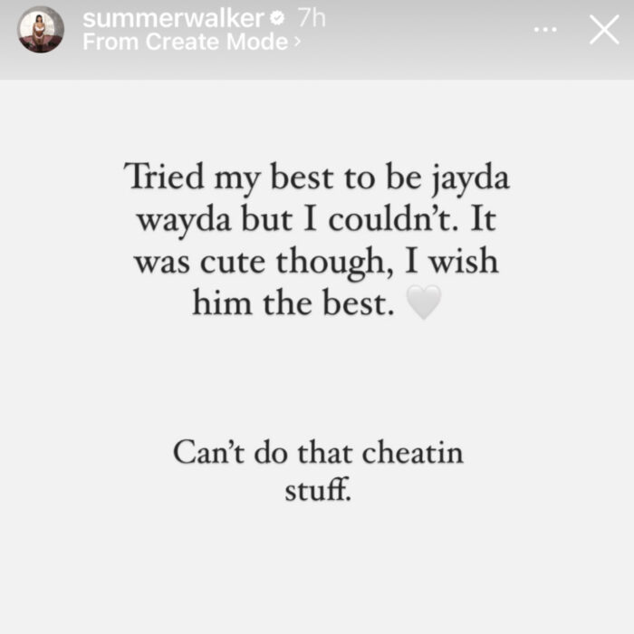 Summer-Walker-Instagram-post-break-up-Lil-Meech