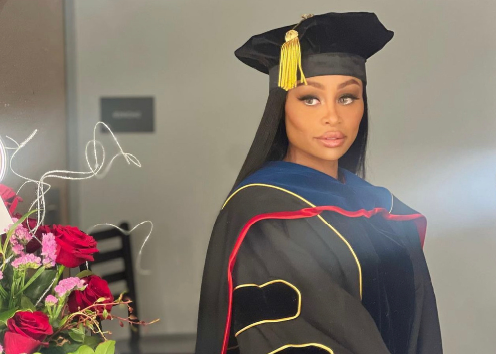 Dr. Angela Renee White - Blac Chyna receives doctorate