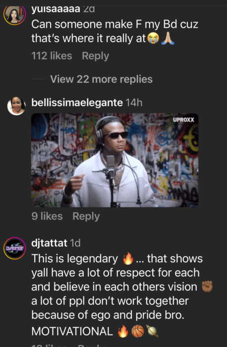 Moneybagg Yo comment 3.