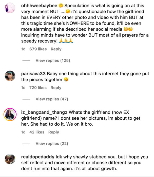 Niko Khale comments about stabbing