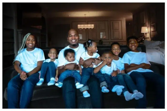 Ne-Yo and seven kids