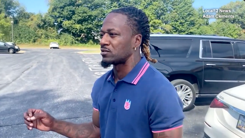 Former NFL Star Adam ‘Pacman’ Jones Goes Off On Reporters After Being Released From Jail On Terroristic Threats Charges