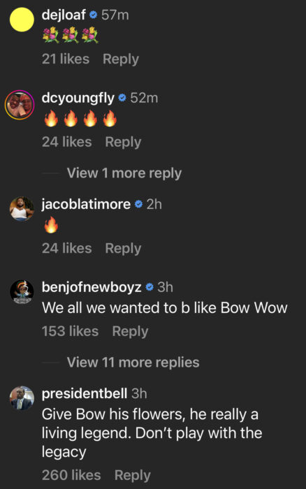Bow Wow Comment 1