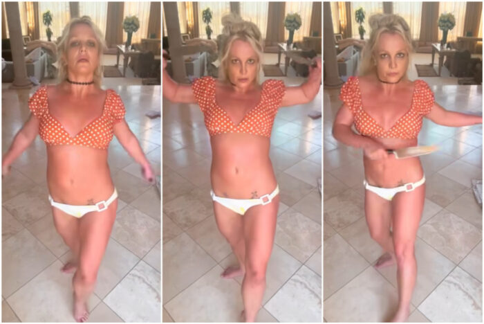 Britney Spears Knife Dancing Video Prompts Police Wellness Check 5541