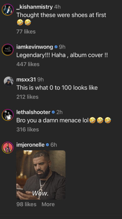 Drake comment 3