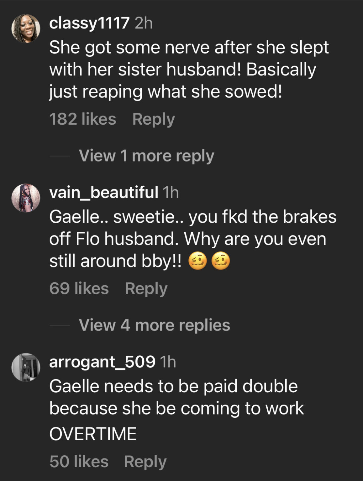 ‘Love & Hip Hop Miami’: Flo’s Sister, Gaelle, Confronts Her About