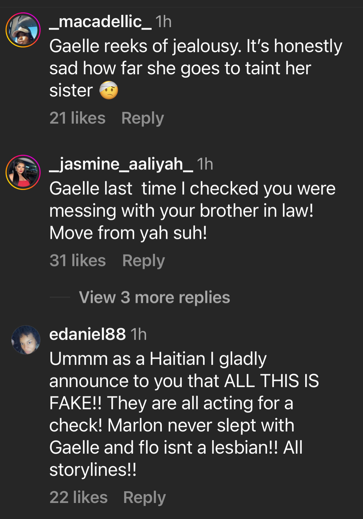 ‘Love & Hip Hop Miami’: Flo’s Sister, Gaelle, Confronts Her About