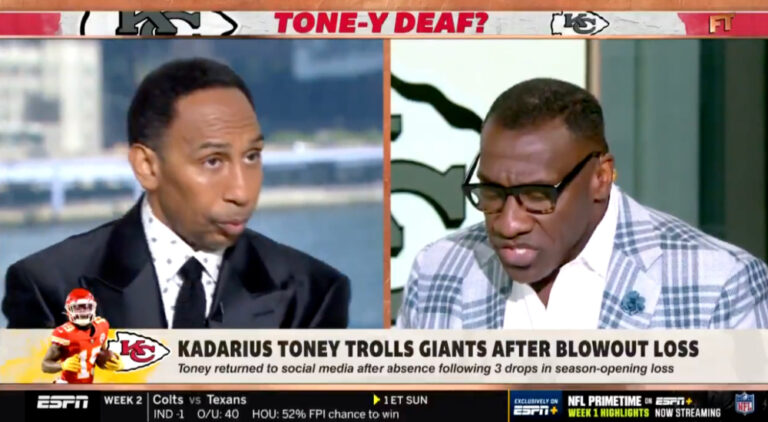 Stephen A. Smith - Shannon Sharpe calls him Skip