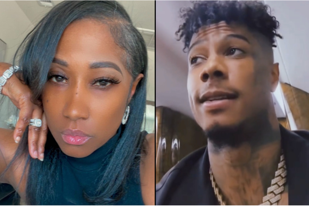 Karlissa Saffold, Blueface’s Mother, Talks About Her Grandson’s Private Photo & The Way He Was Harnessed In Walmart