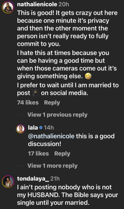 LaLa Anthony comment 3