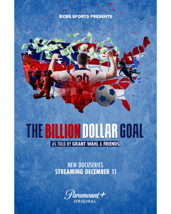 The Billion Dollar Goal Key Art - Paramount+