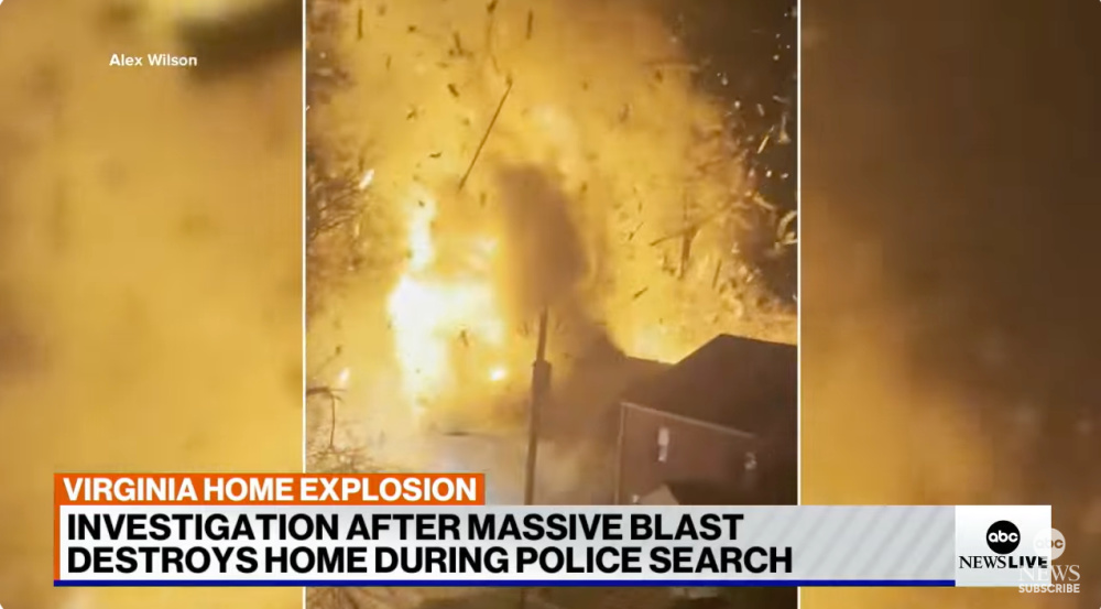 House Explodes In Arlington While Police Were Serving A Search Warrant