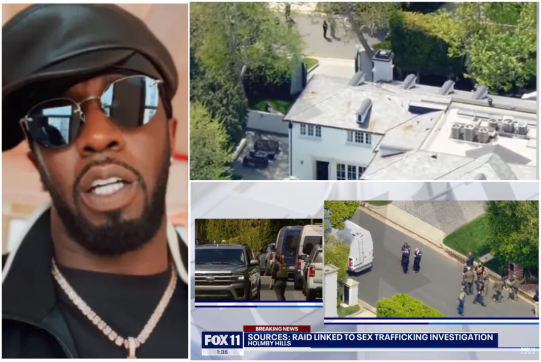 Breaking Feds Raid Diddys Los Angeles And Miami Homes Video