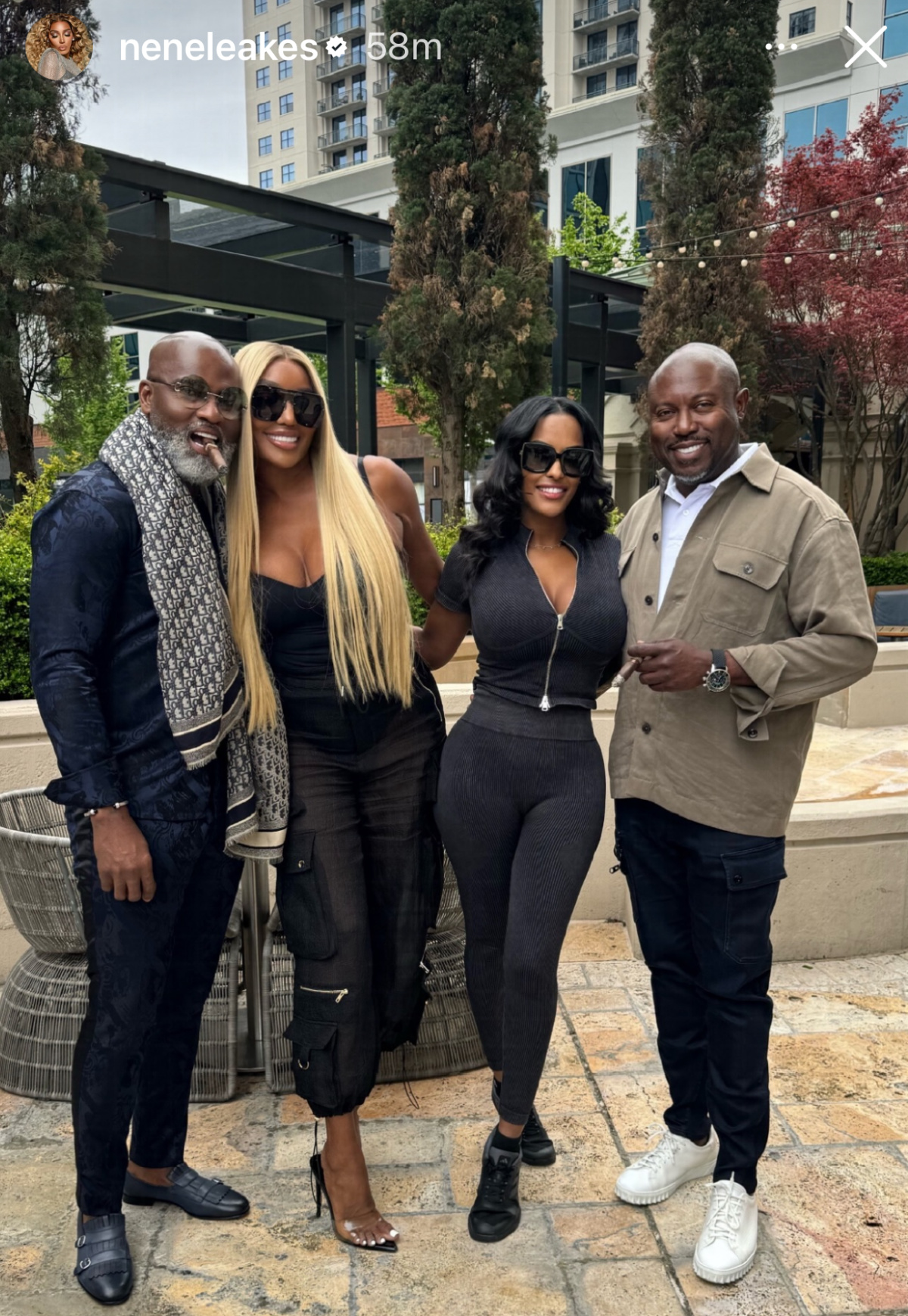 NeNe Leakes Double Dates With Simon Guoabadia & Yassmin Ibrahim