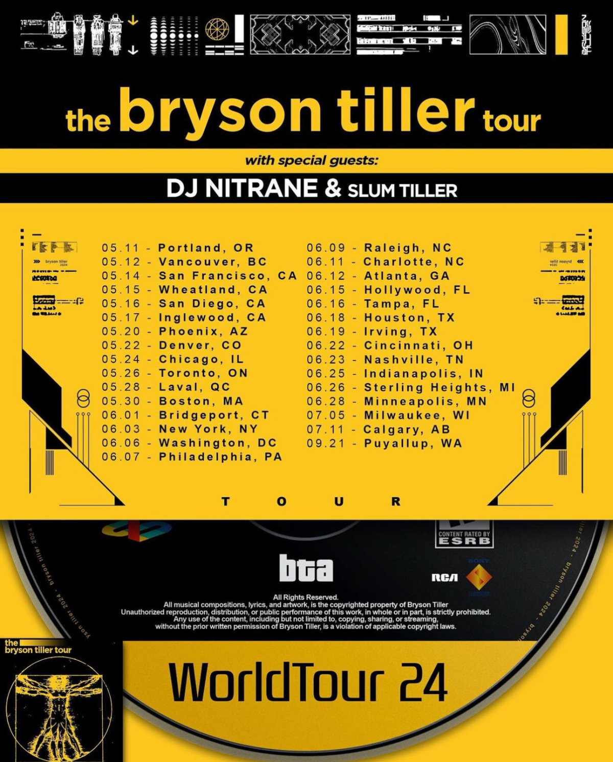 Bryson Tiller 2024 Usa Tour Dates Usa Cathy