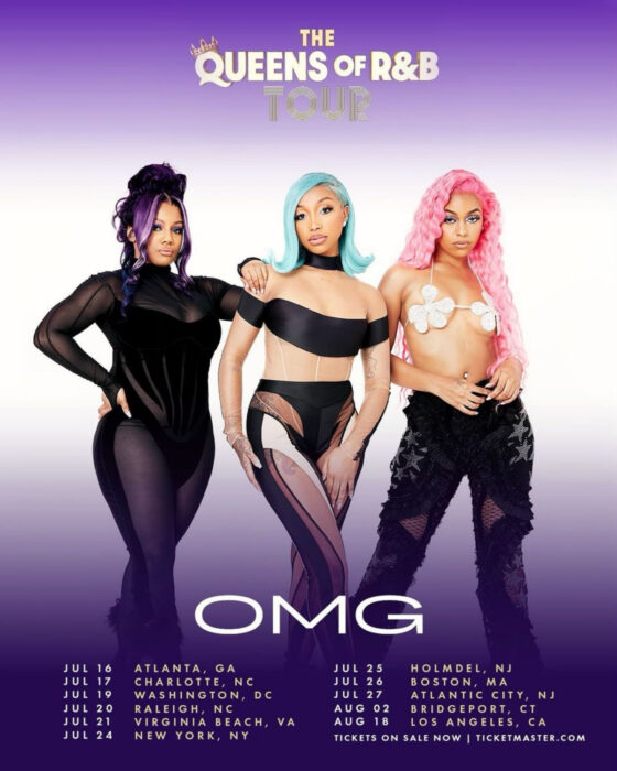 OMG Girlz - The Queens of R&B Tour