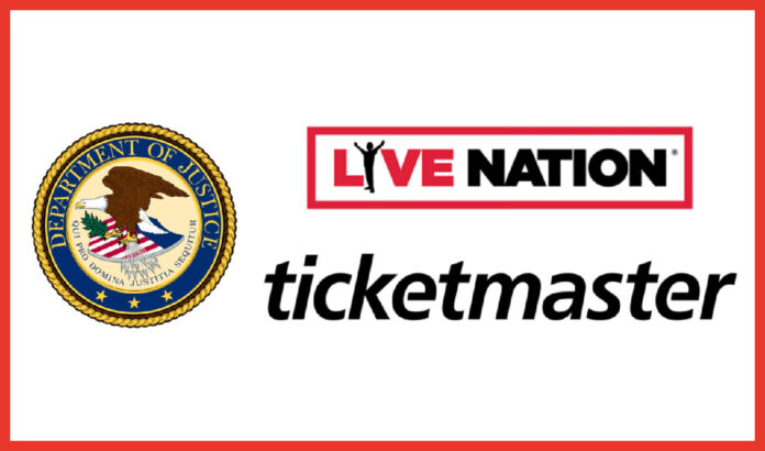 Department of Justice- Live Nation - Ticketmaster
