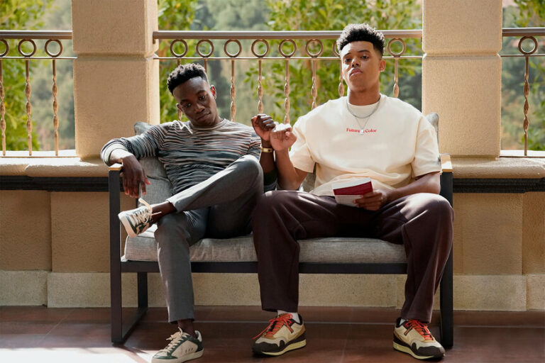 OllySholotan (Carlon Banks) and Jabari Banks (Will) in 'Bel-Air' Season 3