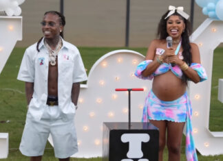 Gender Reveal: Jacquees & Deiondra Sanders Are Expecting A Baby Boy (Video) jacquees-deiondra-sanders-gender-reveal (1)