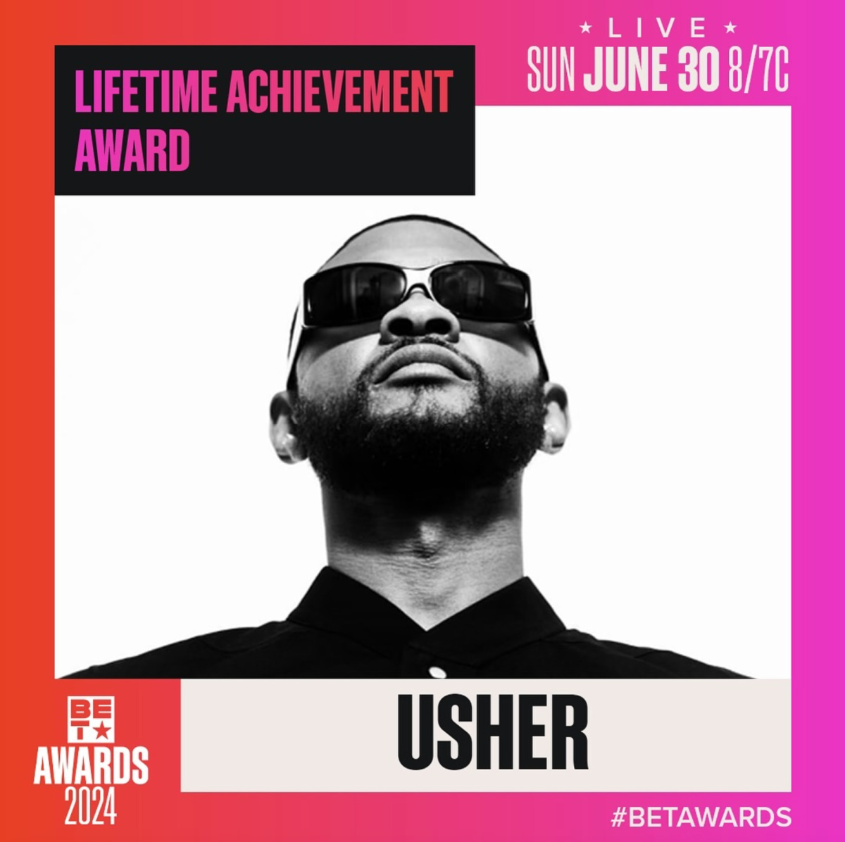 Usher to Receive Lifetime Achievement Honor At BET Awards 2024