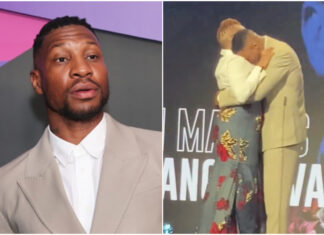 Jonathan Majors Breaks Down In Tears While Accepting Hollywood Unlocked’s Perseverance Award Jonathan-Majors-breaks-down-Iyanla-Vanzant