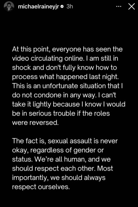 Michael-Rainey-statement-sexual-assault