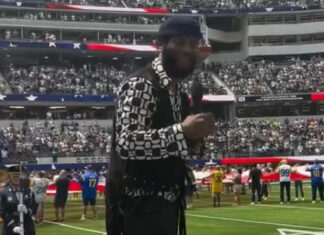 Tyrese Explains His Cringey Marvin Gaye-Inspired National Anthem Performance Tyrese-Marvin-Gaye-National-Anthem-Rams-Game