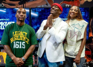 They Let Him In: Tyrese Talks Samantha Lee, Apologizes To Zelie, & Becomes Emotional While Discussing Grief Tyrese-on-The-Breakfast-Club-Charlamagne-Loren-LoRosa