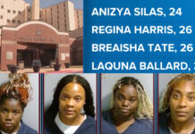 Cell Phones, Sex, & Chicken Pot Pies: 4 Security Officers Arrested In Fulton County Jail Contraband Scandal anizya-silas-regina-harris-breaisha-tate-laquna-ballard